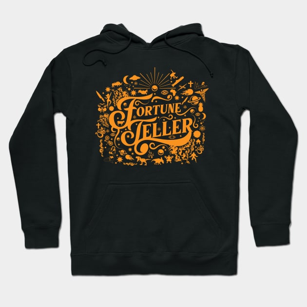 Vintage Fortune Teller Hoodie by CTShirts